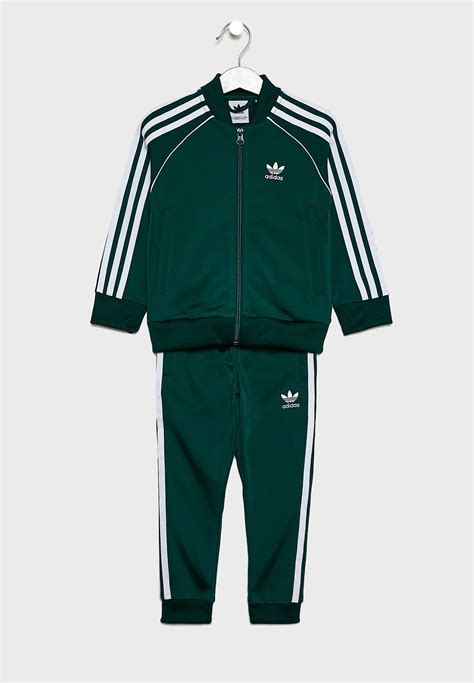 boys adidas original track suit large